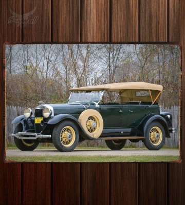 Металлическая табличка Lincoln Model L Dual Cowl Sport Phaeton